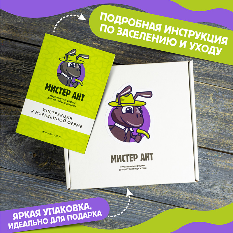 Муравьиная ферма Мини "Космос" (ПОЛНЫЙ КОМПЛЕКТ) Муравьиная ферма Мини "Космос" (ПОЛНЫЙ КОМПЛЕКТ)