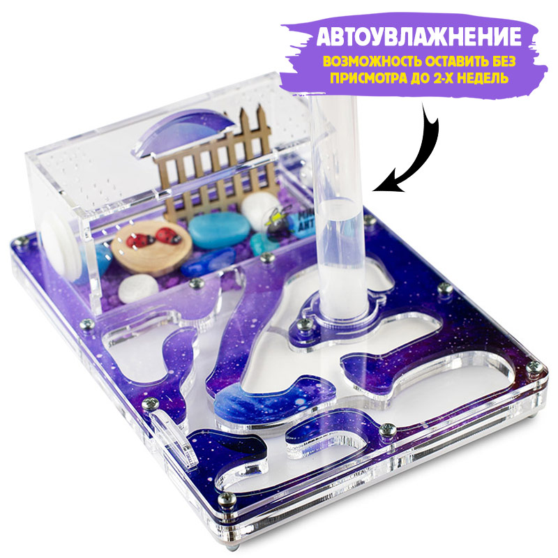 Муравьиная ферма Мини "Космос" (ПОЛНЫЙ КОМПЛЕКТ) Муравьиная ферма Мини "Космос" (ПОЛНЫЙ КОМПЛЕКТ)